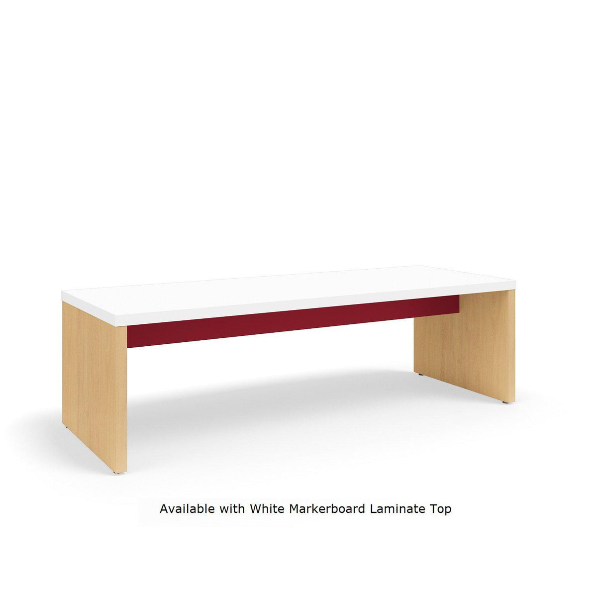 KI Serenade Gathering Table, Standard Height, Double-Sided, 36" x 96" x 29"H, Contrast Laminate, FREE SHIPPING