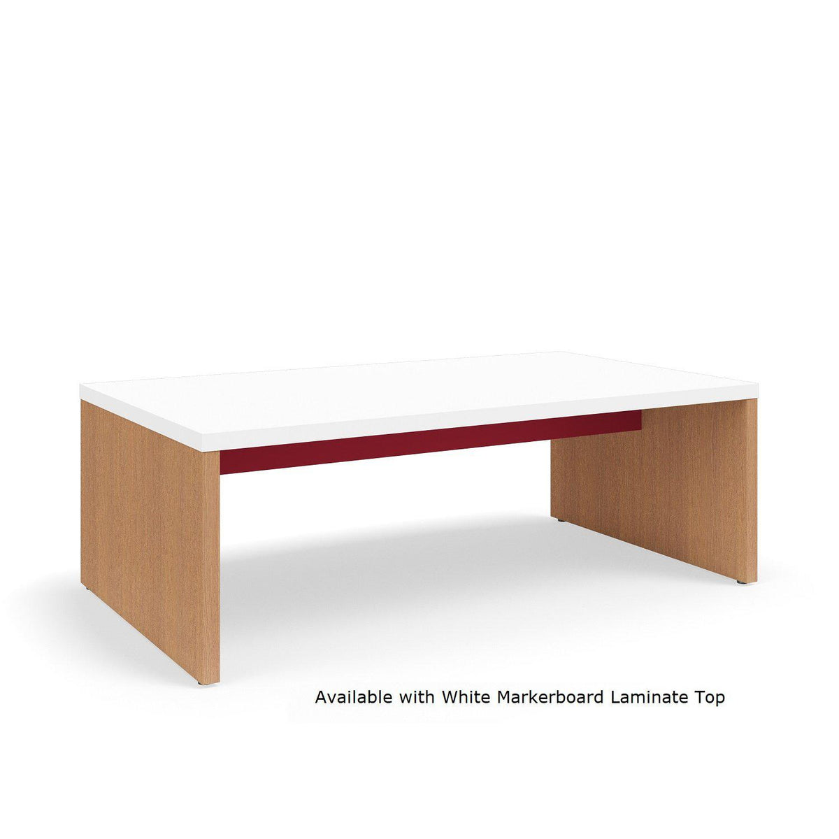 KI Serenade Gathering Table, Standard Height, Double-Sided, 48" x 84" x 29"H, Contrast Laminate, FREE SHIPPING