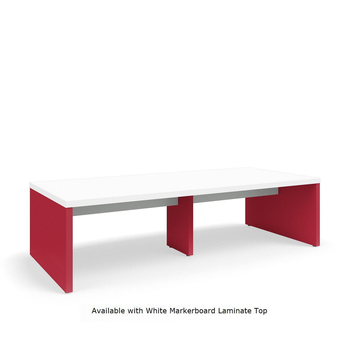 KI Serenade Gathering Table, Standard Height, Double-Sided, 48" x 108" x 29"H, Contrast Laminate, FREE SHIPPING