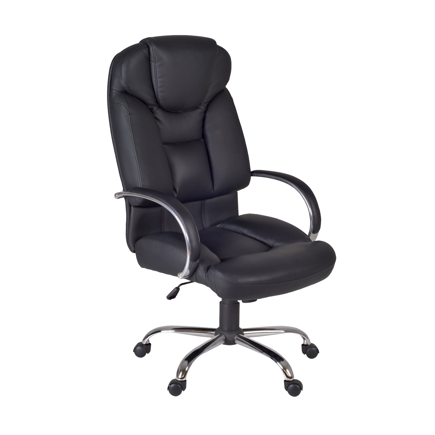 Professional Light AirGrid® Back Manager's Chair with Black Bonded Lea -  NextGen Furniture, Inc.