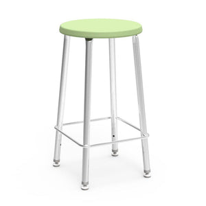 120 Series Lab Stools with Soft Plastic Seats-Stools-24"-Green Apple-