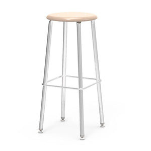 121 Series Lab Stools with Hard Plastic Seats-Stools-30"-Sandstone-