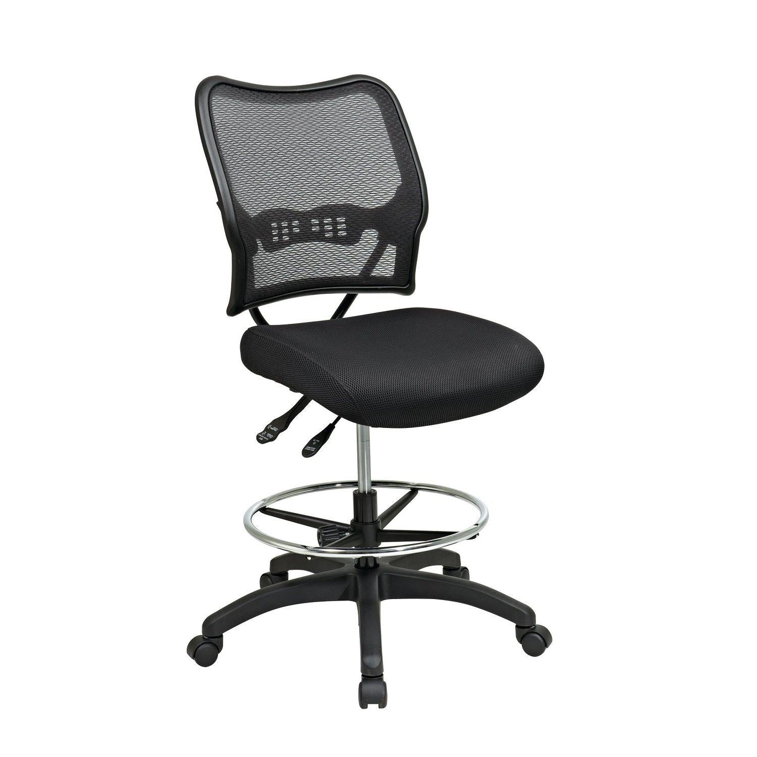 Deluxe R2 SpaceGrid Back Chair with Memory Foam Mesh Seat - NextGen  Furniture, Inc.