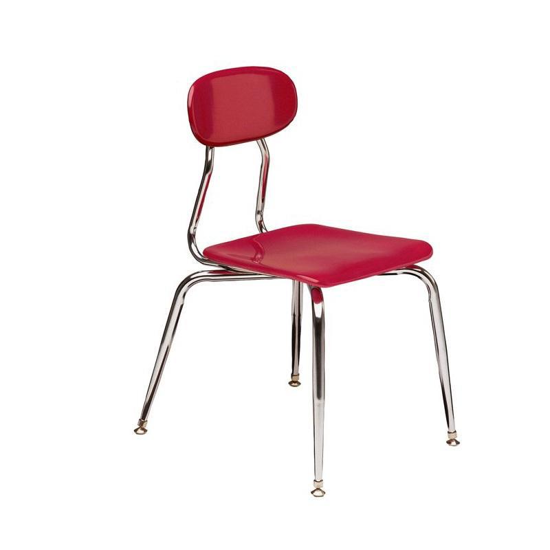 5/8" Solid Plastic School Chair, 13-1/2" Seat Height