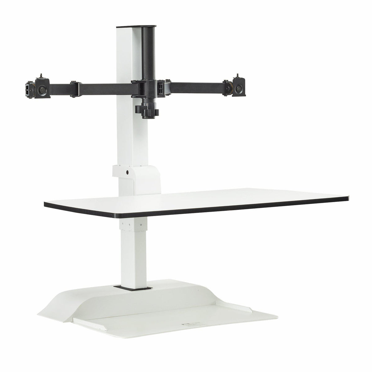 Soar™ Electric Desktop Sit/Stand, Dual Monitor Arm, FREE SHIPPING