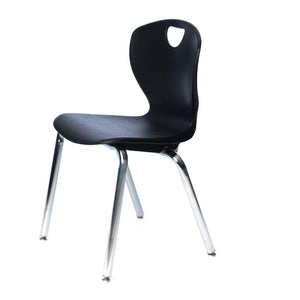 Ovation Contemporary XL Classroom Stack Chair, 18" Seat Height