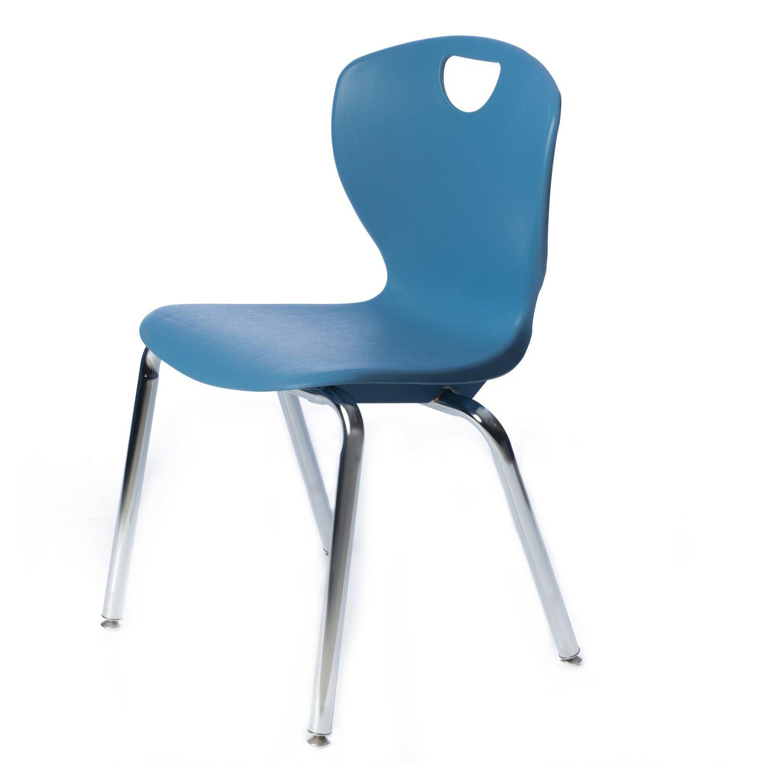 Ovation Contemporary XL Classroom Stack Chair, 18" Seat Height