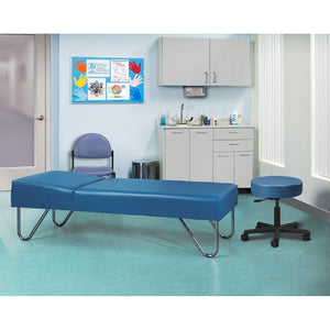 Chrome Leg Recovery Couch, 24" Wide