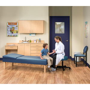 School Nurse Ready Room with Hardwood Leg Recovery Couch