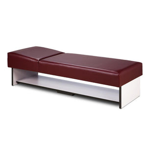 Panel Leg Recovery Couch with Full Shelf, Non-Adjustable Pillow Wedge
