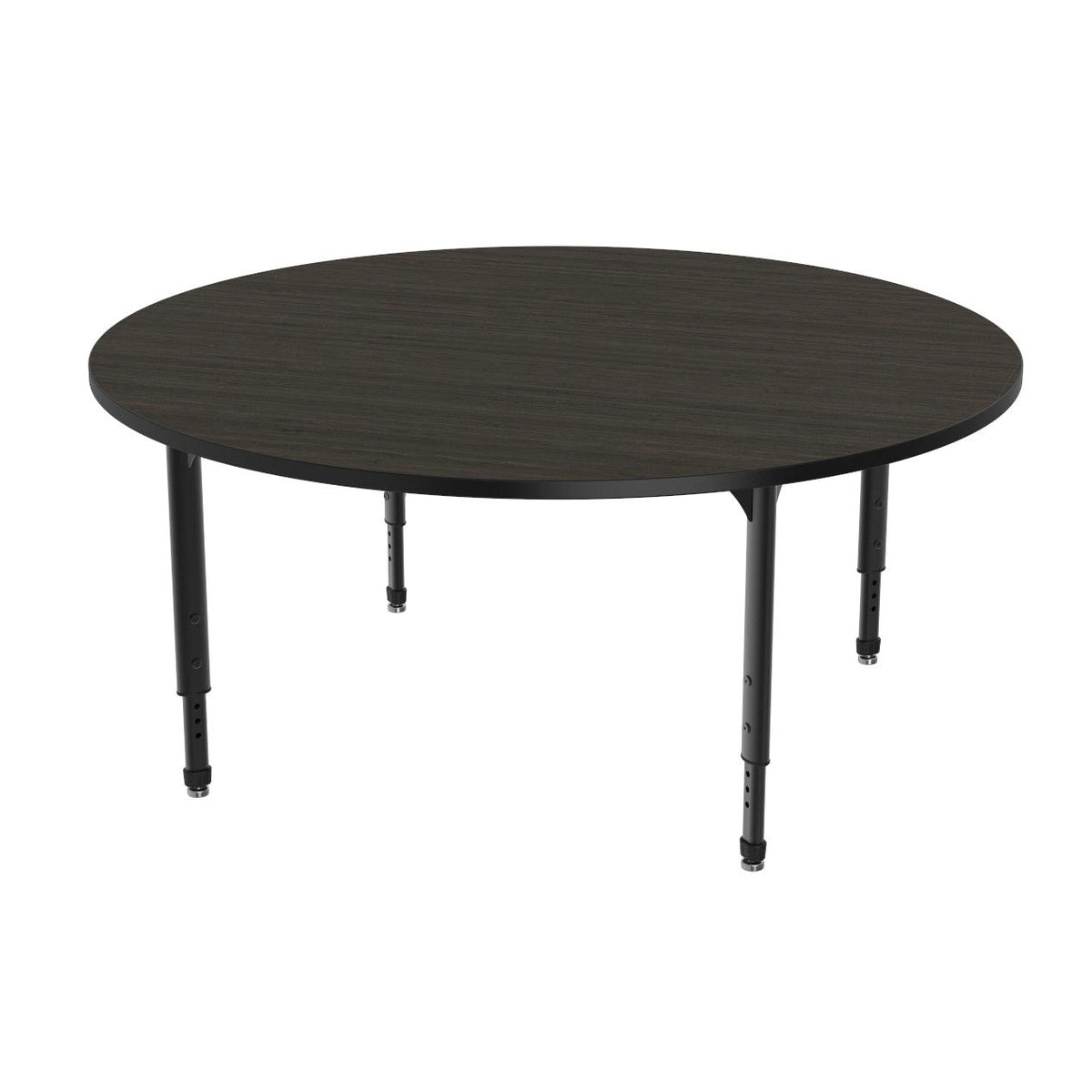 Apex Adjustable Height Collaborative Student Table, 60" Round