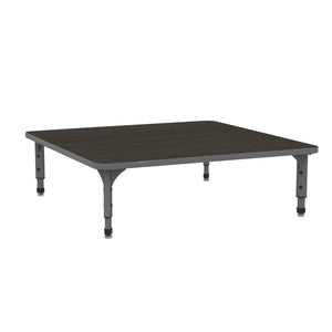 Adjustable Height Floor Activity Table, 48" Square