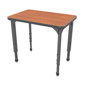 Apex Adjustable Height Collaborative Student Desk, 20" x 30" Rectangle