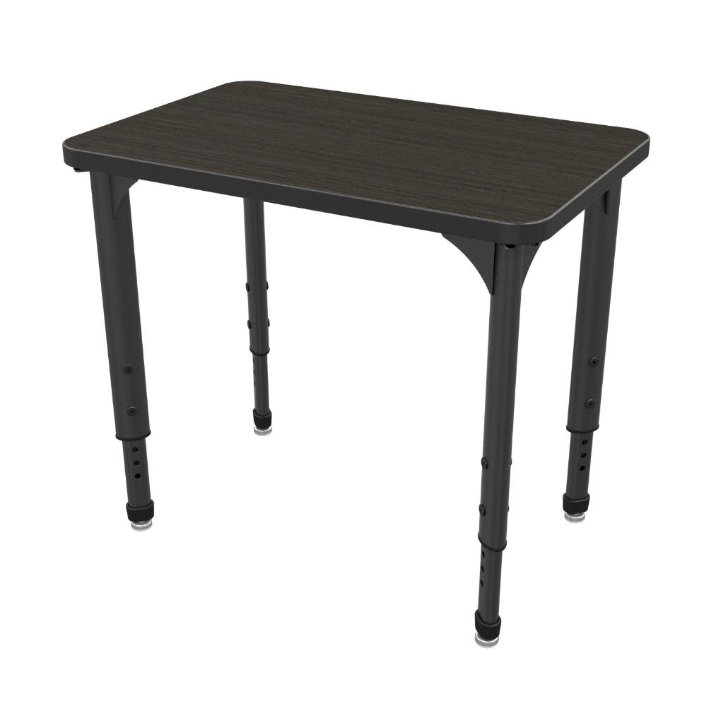 Apex Adjustable Height Collaborative Student Desk, 20" x 30" Rectangle