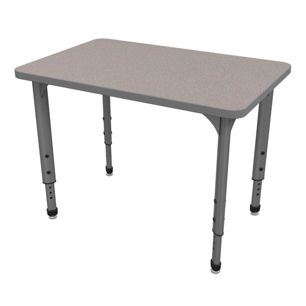 Apex Adjustable Height Collaborative Student Desk, 24" x 36" Rectangle