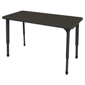 Apex Adjustable Height Collaborative Student Table, 24" x 60" Rectangle