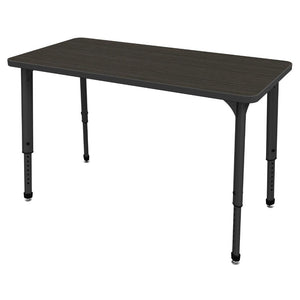 Marco Apex Adjustable Height Collaborative Student Table, 24" x 60" Rectangle