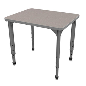Apex Adjustable Height Collaborative Student Desk, 24" x 30" Rectangle