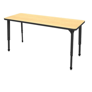 Apex Adjustable Height Collaborative Student Table, 24" x 72" Rectangle