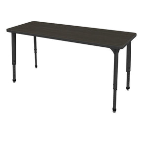 Apex Adjustable Height Collaborative Student Table, 24" x 72" Rectangle