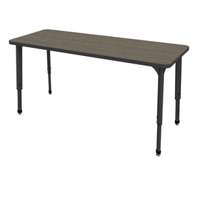 Marco Apex Adjustable Height Collaborative Student Table, 24" x 72" Rectangle