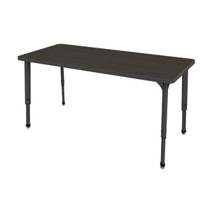 Apex Adjustable Height Collaborative Student Table, 30" x 72" Rectangle