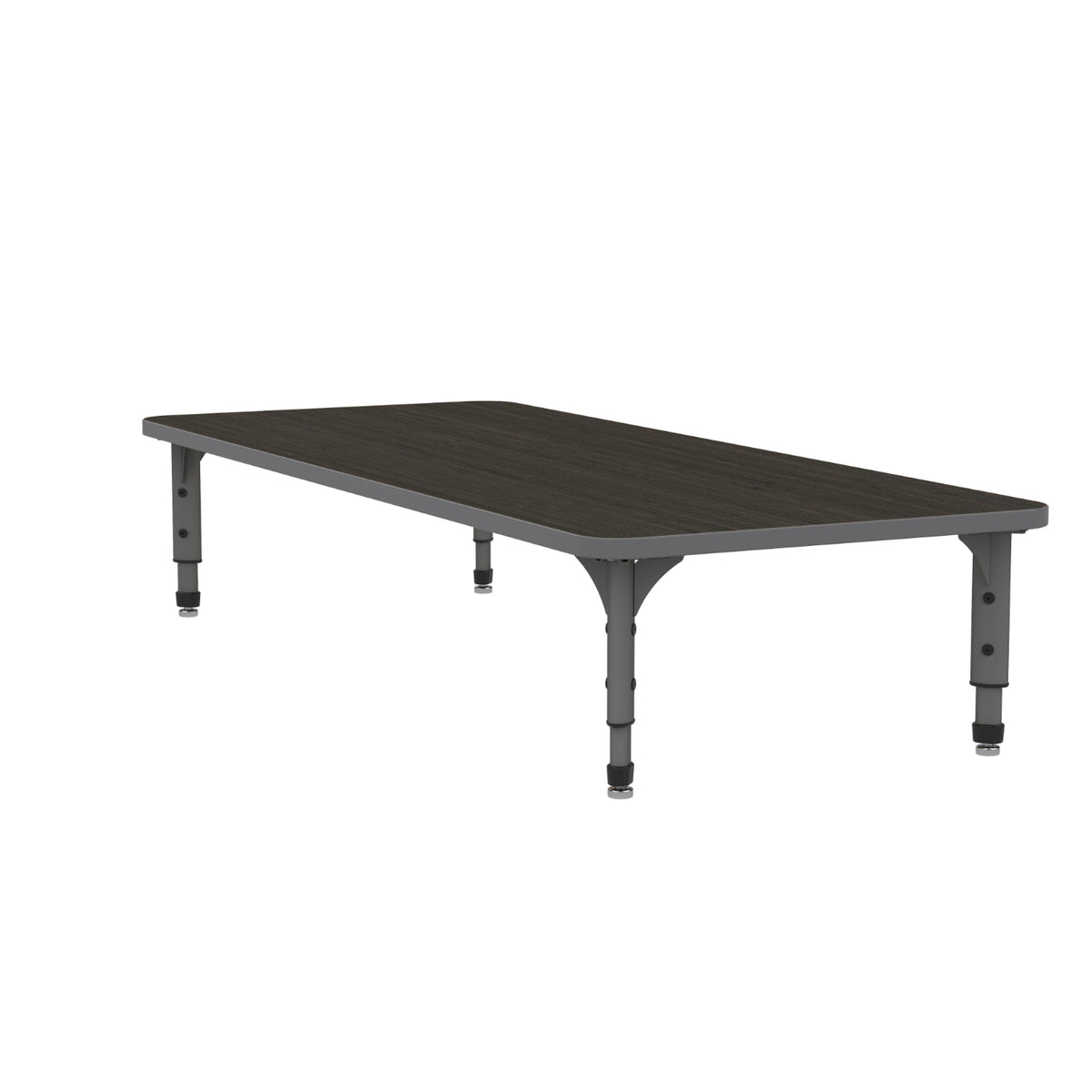 Marco Adjustable Height Floor Activity Table, 30" x 72" Rectangle