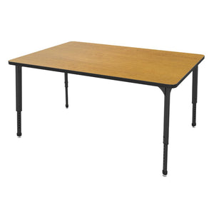 Marco Apex Adjustable Height Collaborative Student Table, 36" x 60" Rectangle