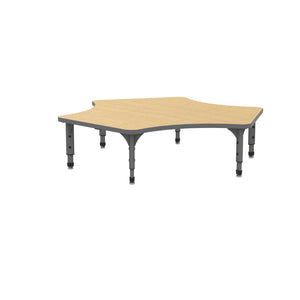 Adjustable Height Floor Activity Table, 60" Delta