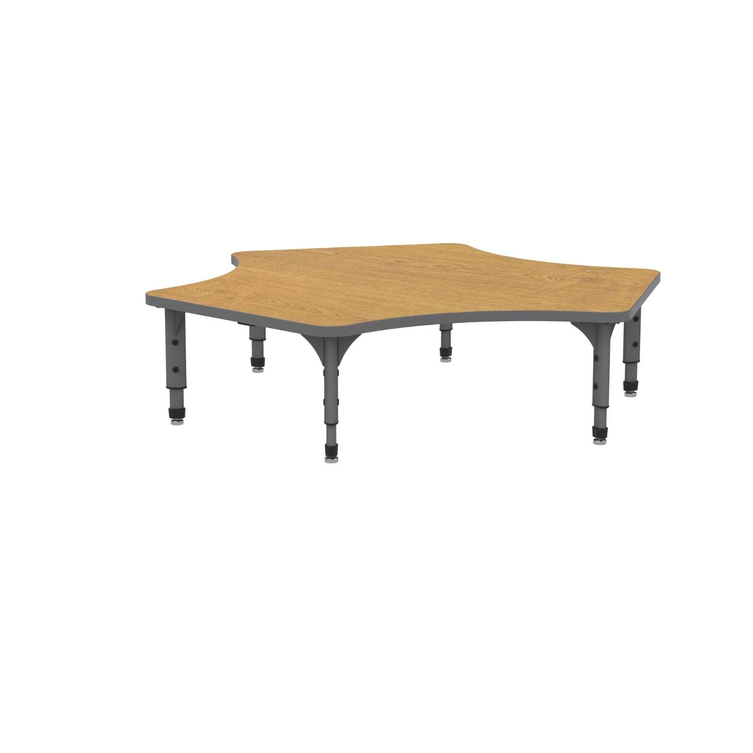 Adjustable Height Floor Activity Table, 60" Delta