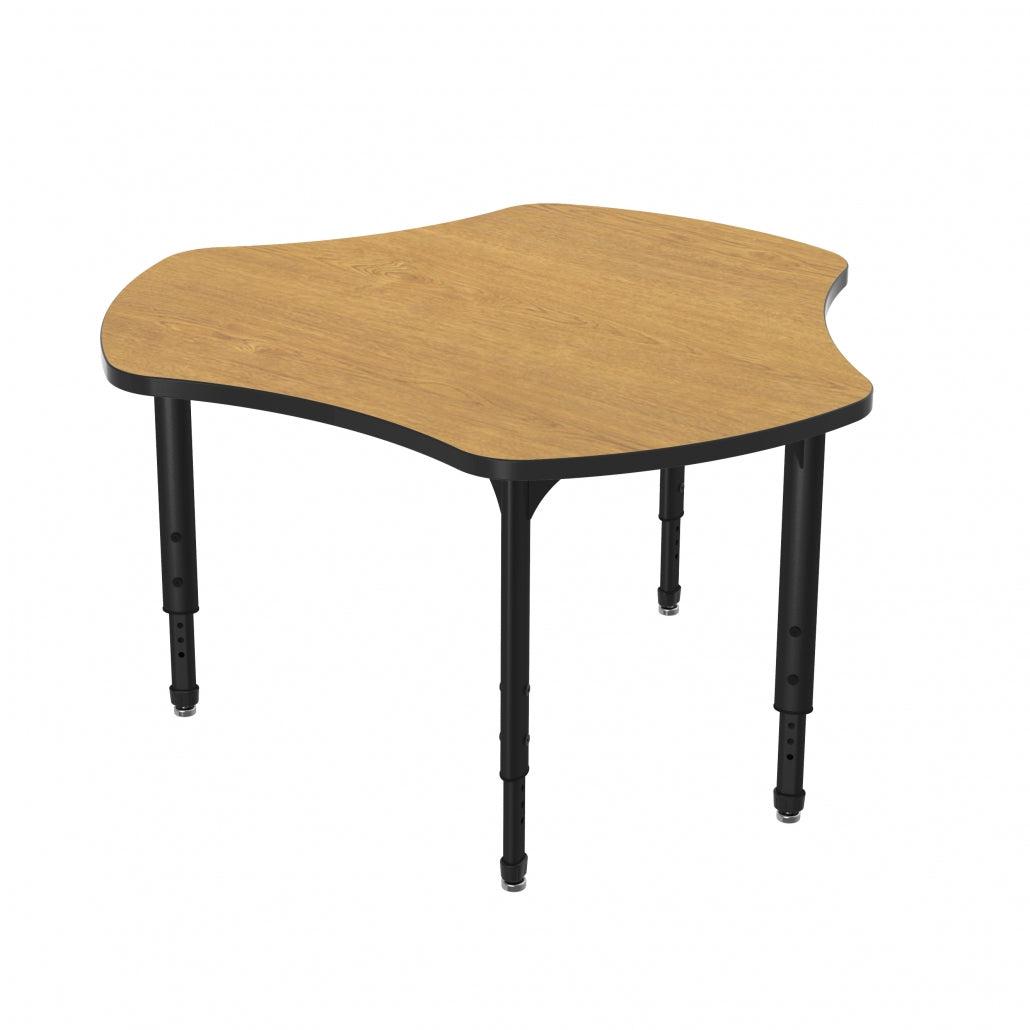 Apex Adjustable Height Collaborative Student Table, 48