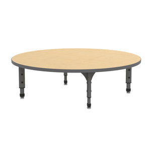 Marco Adjustable Height Floor Activity Table, 48" Round