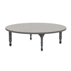 Marco Adjustable Height Floor Activity Table, 48" Round