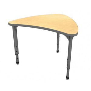 Apex Adjustable Height Collaborative Student Desk, 31" x 38" Large Chevron