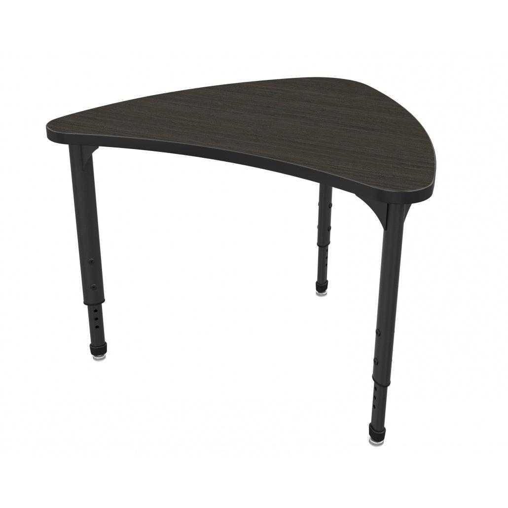 Apex Adjustable Height Collaborative Student Desk, 31" x 38" Large Chevron