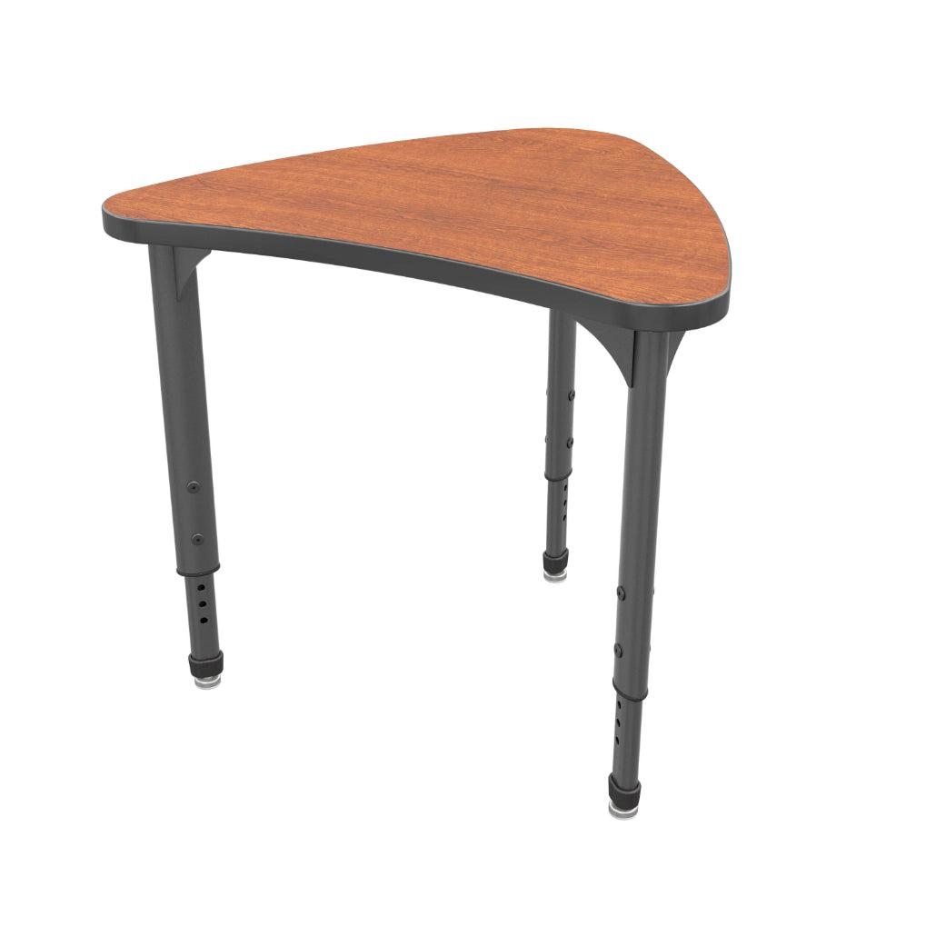 Apex Adjustable Height Collaborative Student Desk, 25" x 30" Small Chevron