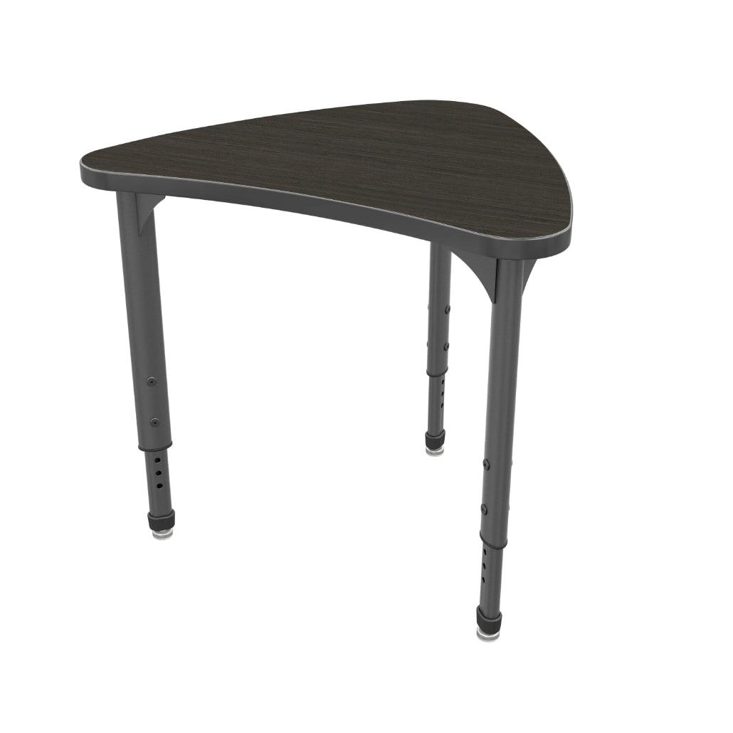 Apex Adjustable Height Collaborative Student Desk, 25" x 30" Small Chevron