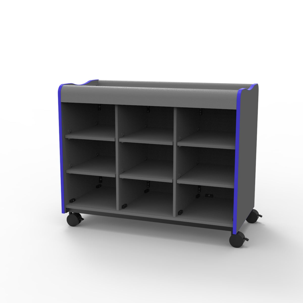 Horizon Makerspace Series Mobile Cubbie Storage