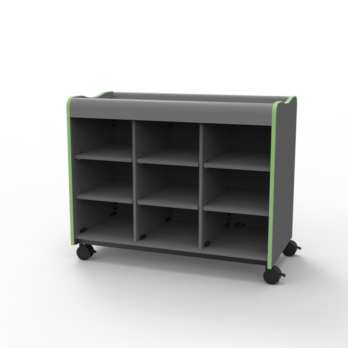 Horizon Makerspace Series Mobile Cubbie Storage