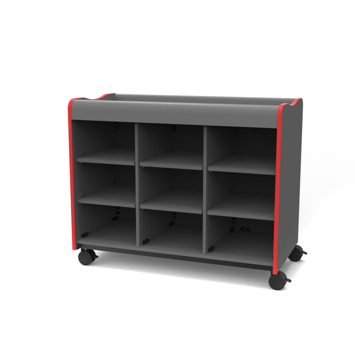 Horizon Makerspace Series Mobile Cubbie Storage