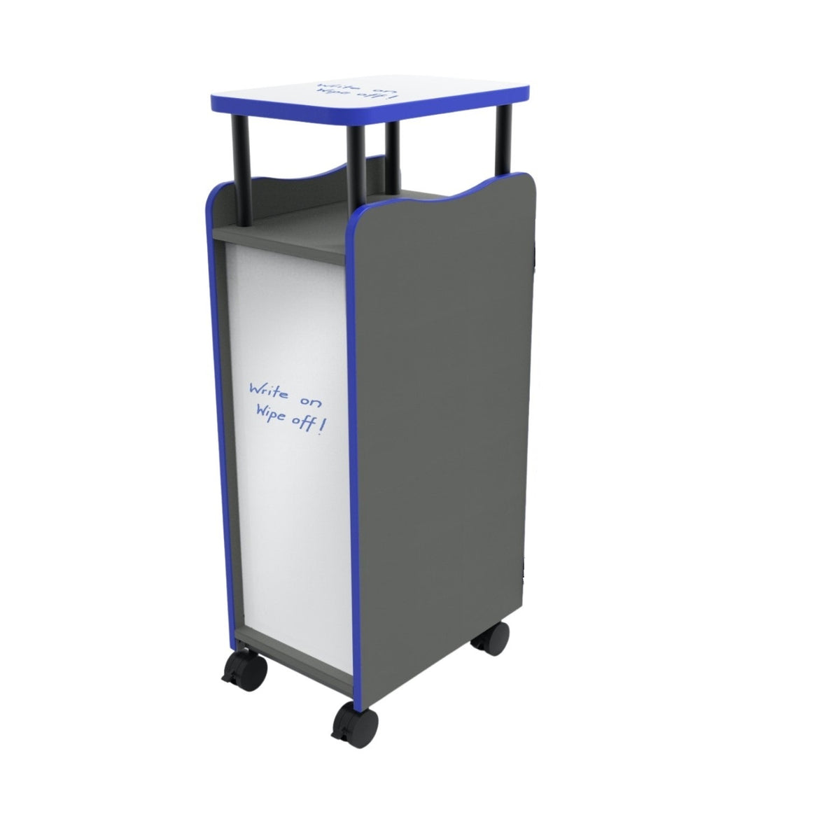 Horizon Makerspace Series Mobile Lectern Cart