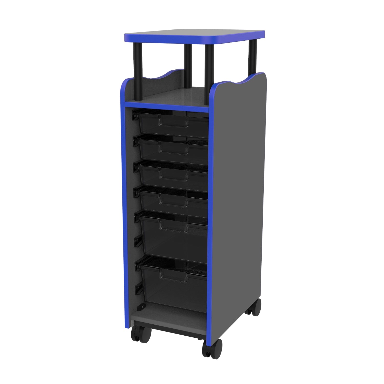 Horizon Makerspace Series Mobile Lectern Cart