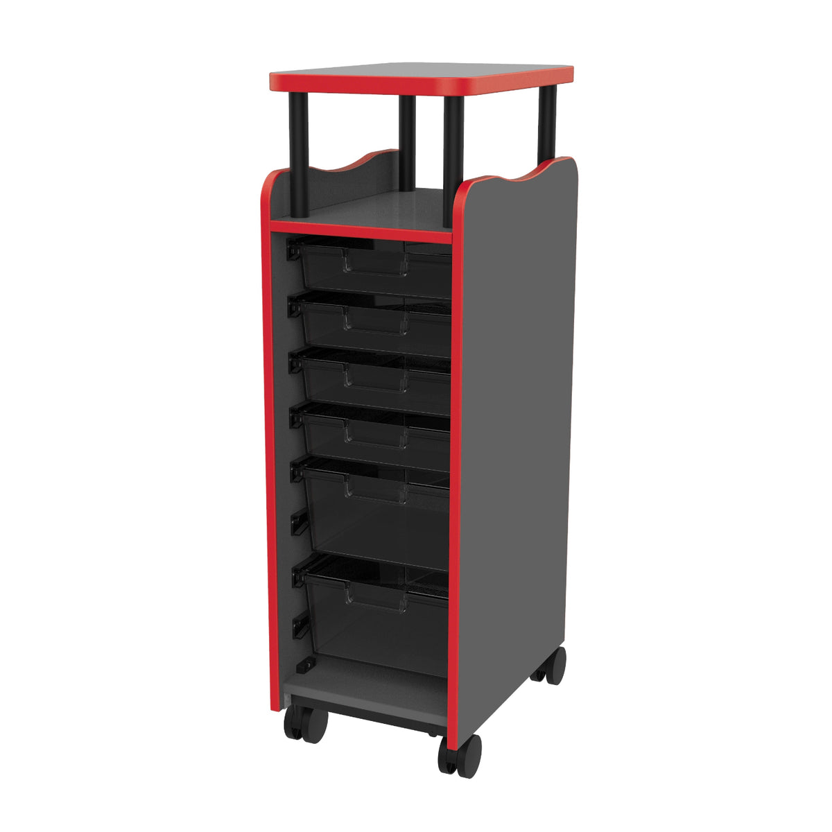 Horizon Makerspace Series Mobile Lectern Cart