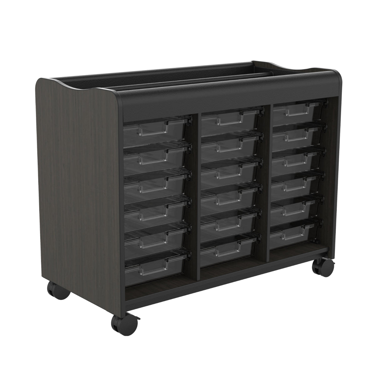 Horizon Makerspace Series 18-Tray Mobile Storage Cart