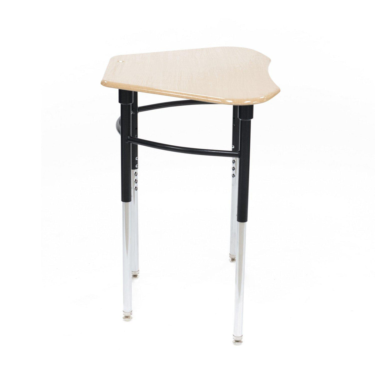 Kaleidoscope Collaborative Learning Adjustable Height Trapezoid 6 Desk with Solid Plastic Top