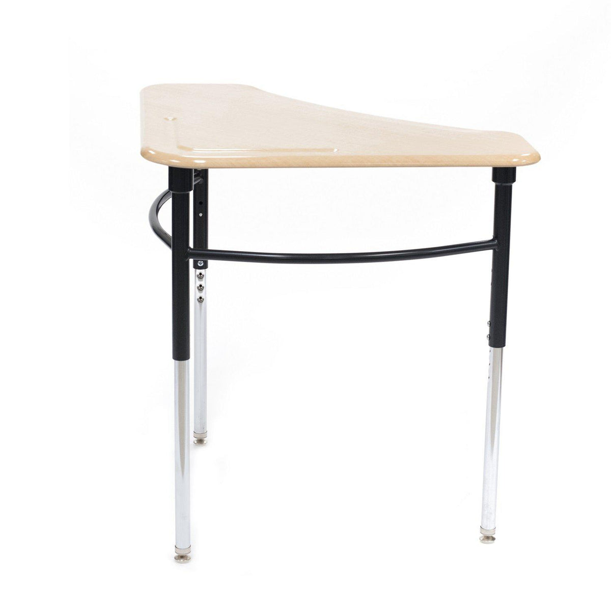 Kaleidoscope Collaborative Learning Adjustable Height Triangle Desk wi ...