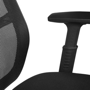 Harrison Mesh Back Swivel Task Chair with Height Adjustable Arms