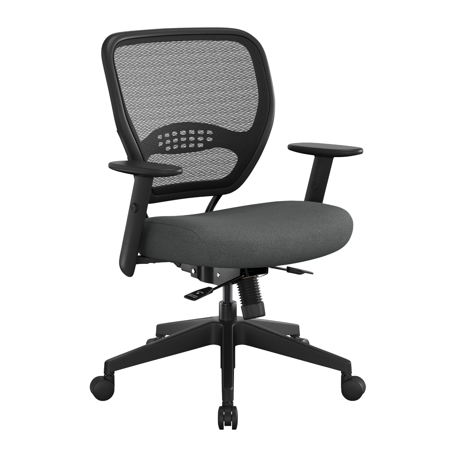 Air Grid® Back Manager’s Chair with Fabric Upholstered Seat