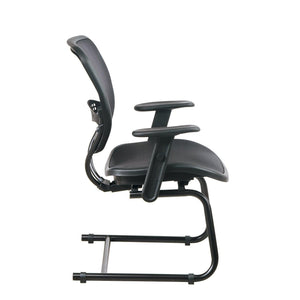 Dark Air Grid® Deluxe Visitor’s Chair