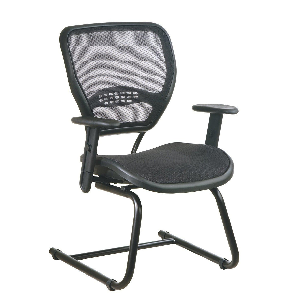 Dark Air Grid® Deluxe Visitor’s Chair